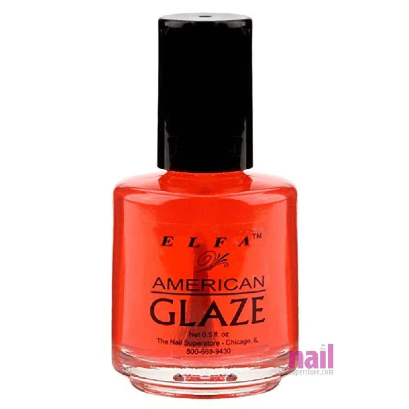 nail polish shining blueprint-Elfa American Manicure Glaze | Red - 0.5 oz