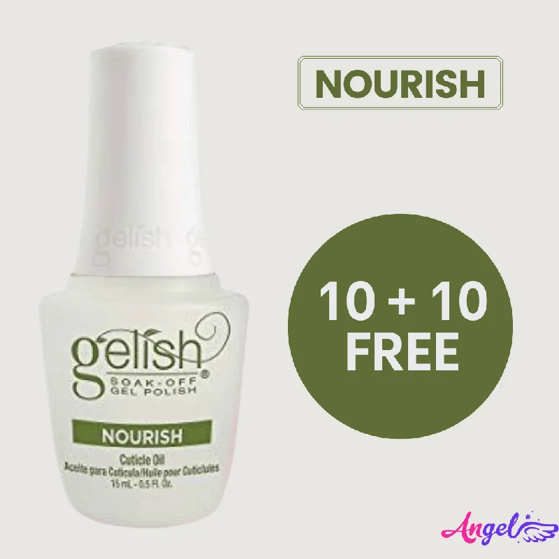 nail polish chic sconce-Gelish Nourish Cuticle Oil (Combo 10+10)