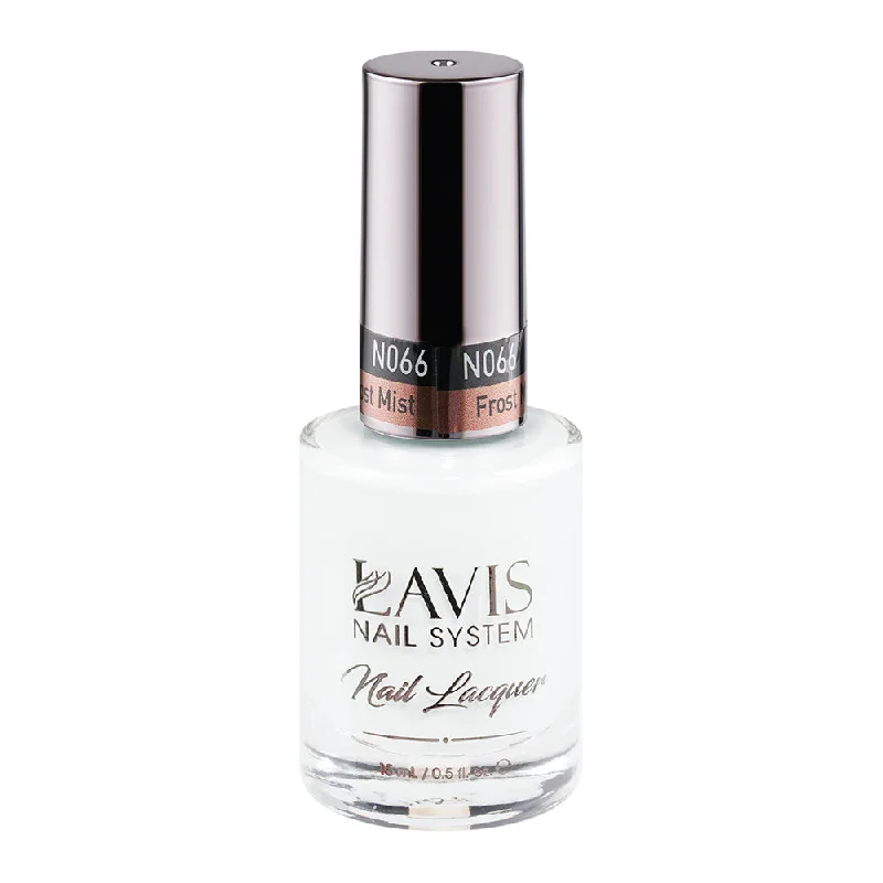 nail polish glossy downpour-LAVIS Nail Lacquer - 066 Frost Mist