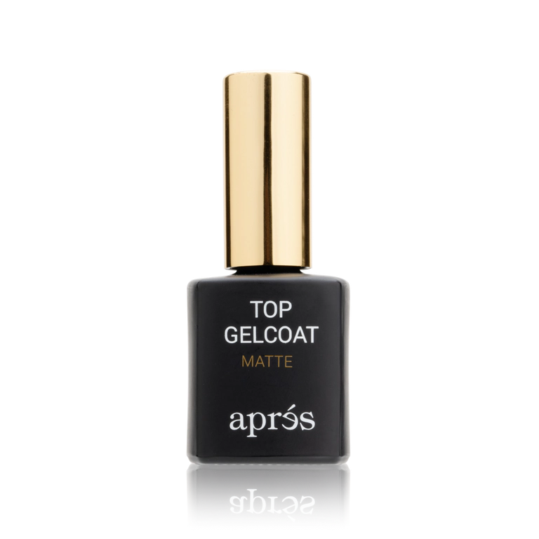 nail repair with pregnancy-safe serum-APRES TOP GELCOAT MATTE 15 ML