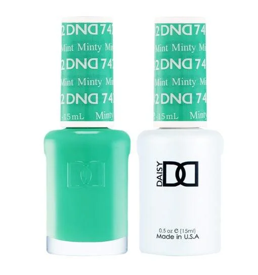 nail polish glowing blueprint-Dnd Gel 742 Minty Mint