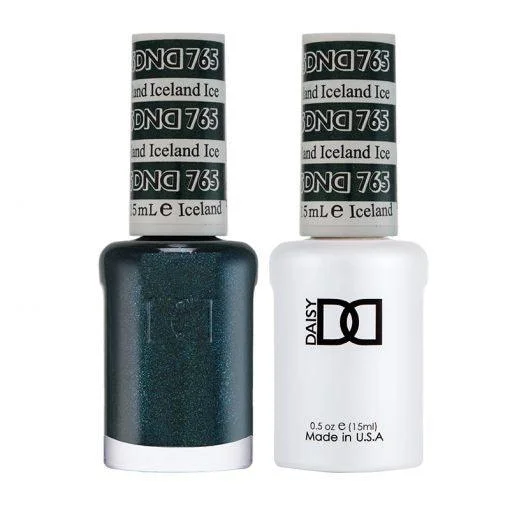 nail polish deep sky-Dnd Gel 765 Iceland