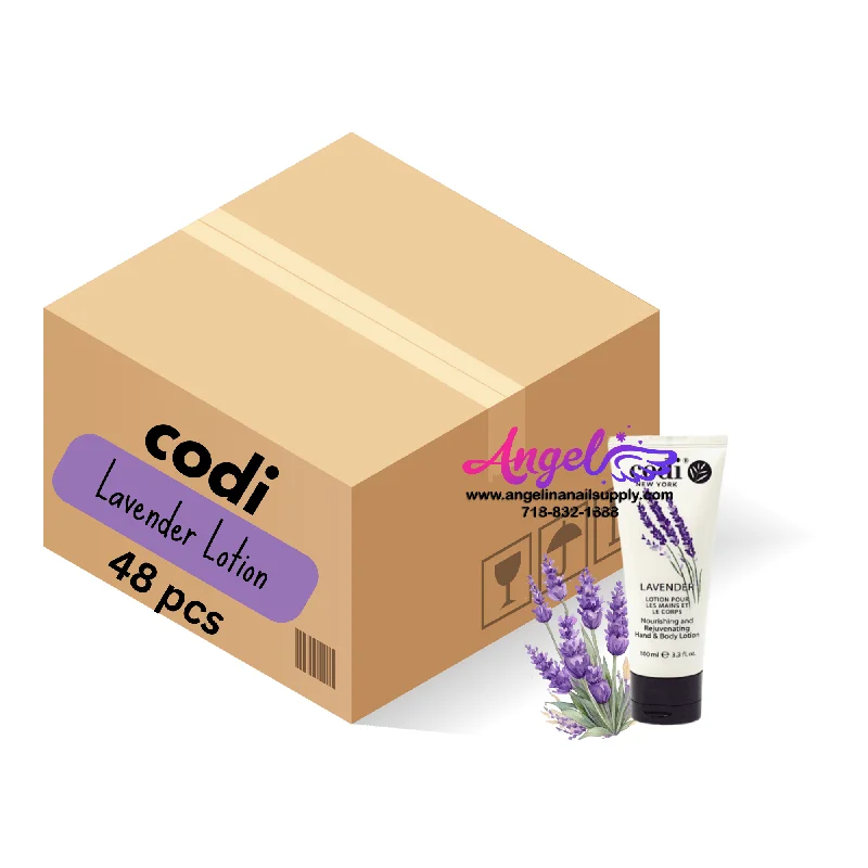 nail polish chic quest-Codi Lotion Tube Lavender 3.3oz (Box/48 Tubes)