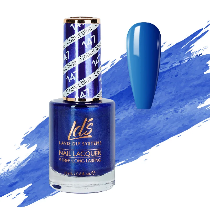 nail polish radiant rinse-LDS Nail Lacquer - 147 Cobalt Blue