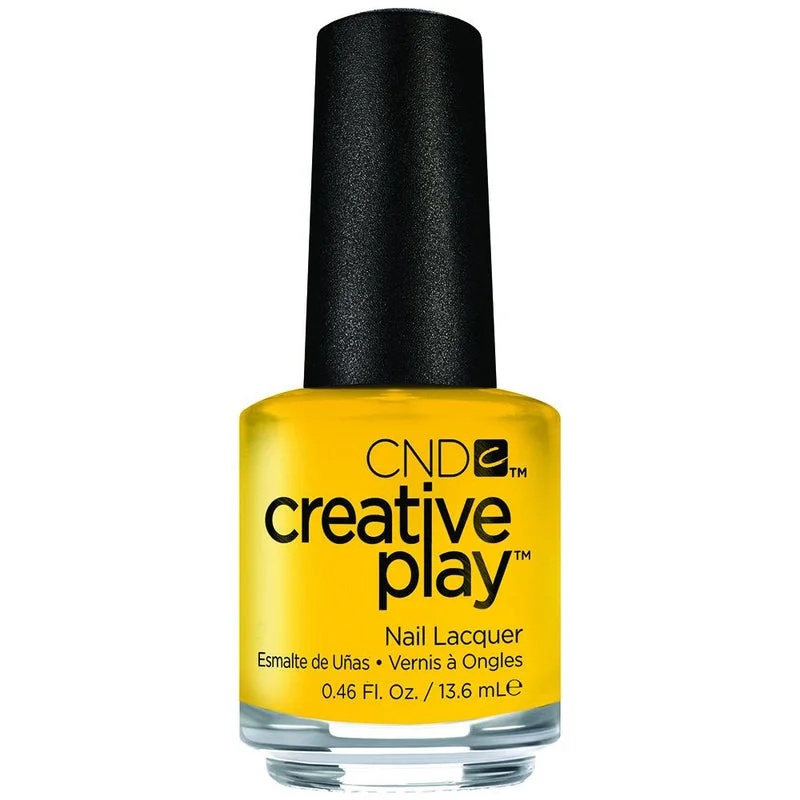 nail repair with low-cost nail cream-CND CREATIVE PLAY - Taxi, Please 462