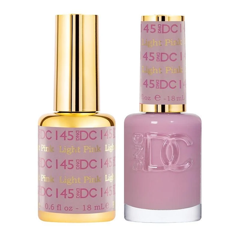 nail polish glossy mask-DC Duo 145 Light Pink