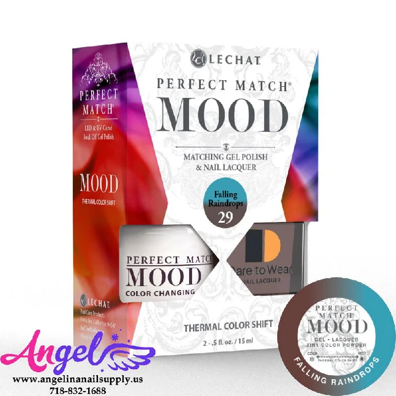 nail polish dazzling twig-Lechat Mood Gel Duo 29 Falling Raindrops