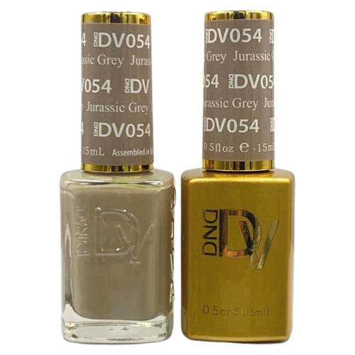 nail polish radiant glow-DIVA Duo DV054 Jurassic Grey