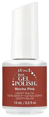 nail polish fiery stain-IBD Gel 504 Mocha Pink