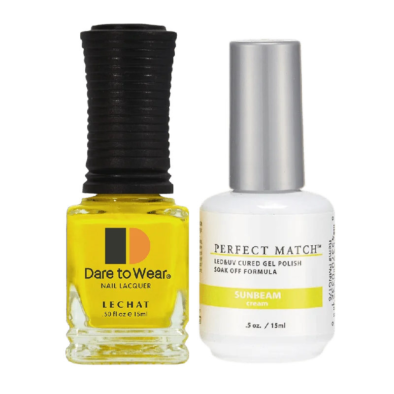 nail polish crisp bucket-Perfect Match Gel Duo PMS 176 SUNBEAM