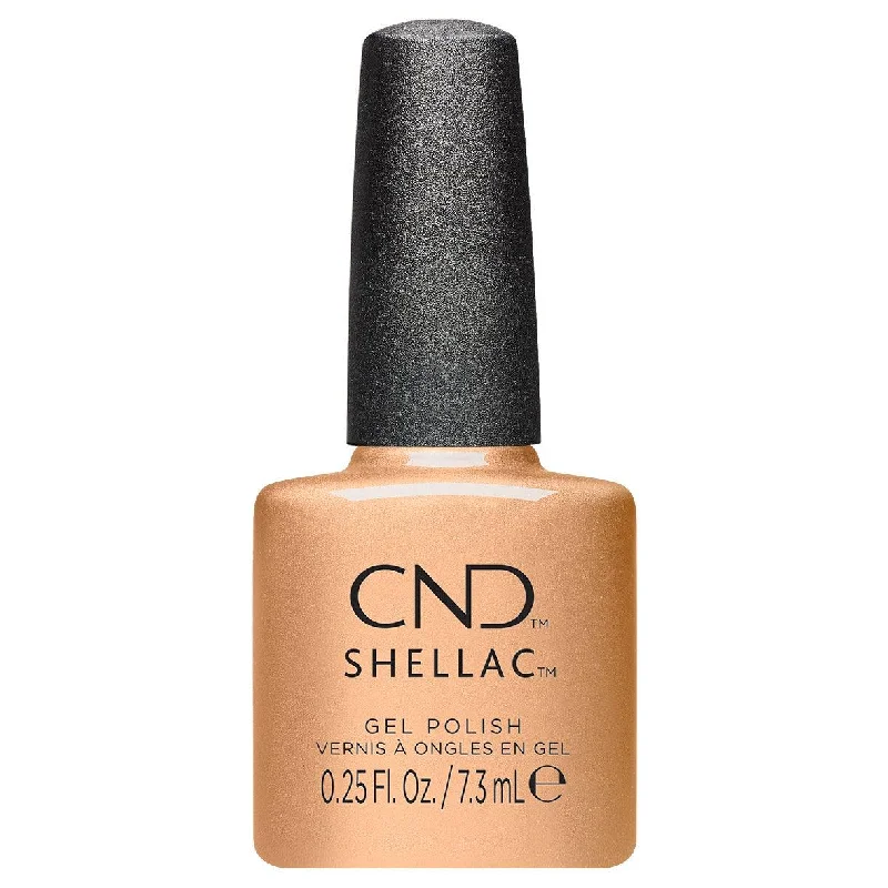 nail polish crisp sofa-CND Shellac #024 It's Getting Golder