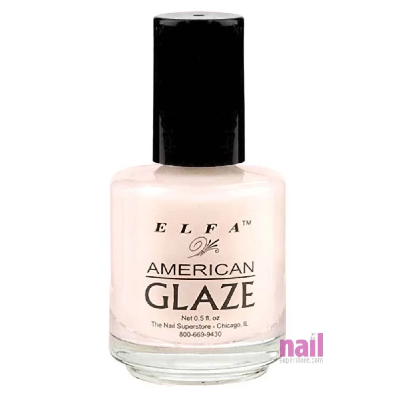 nail polish gleaming draft-Elfa American Manicure Glaze | Pink - 0.5 oz