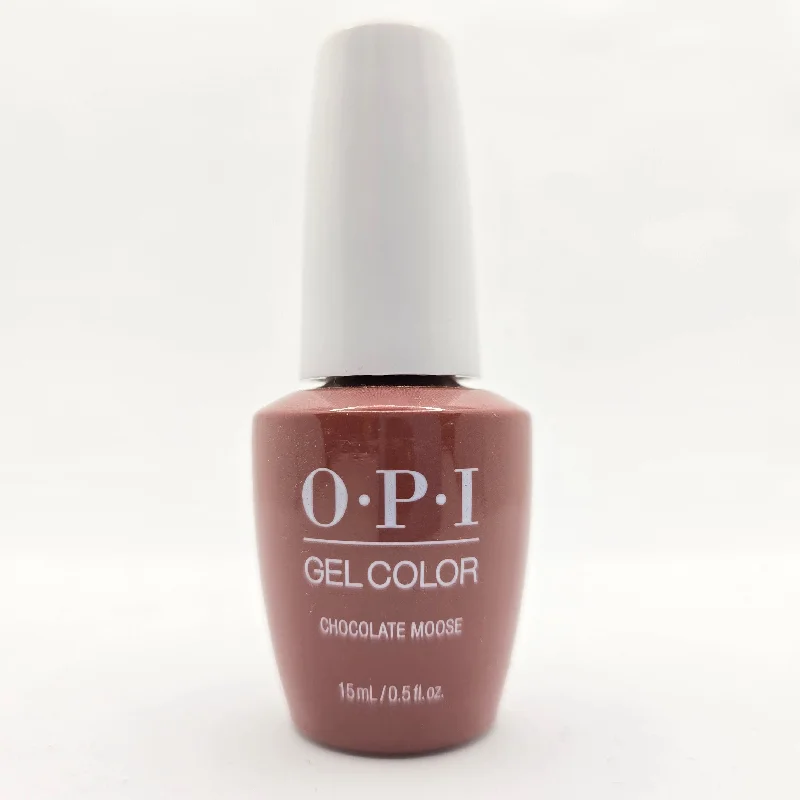 nail repair with easy-carry nail oil-OPI Gel Color GC C89 - CHOCOLATE MOOSE