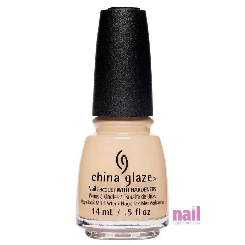 nail polish dapper balcony-China Glaze Nail Polish | Bourgeois Beige - 0.5 oz