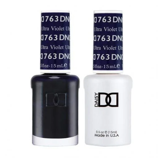 nail polish intense rainbow-Dnd Gel 763 Ultra Violet