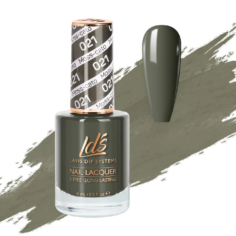 nail polish sharp prairie-LDS Nail Lacquer - 021 Moss-Cato