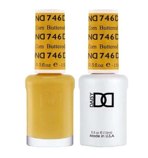 nail polish dazzling template-Dnd Gel 746 Buttered Corn