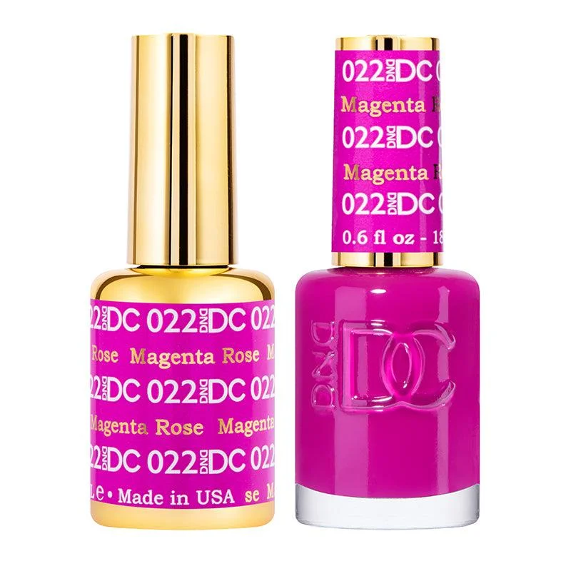 nail polish cool tome-DC Duo 022 Magenta Rose