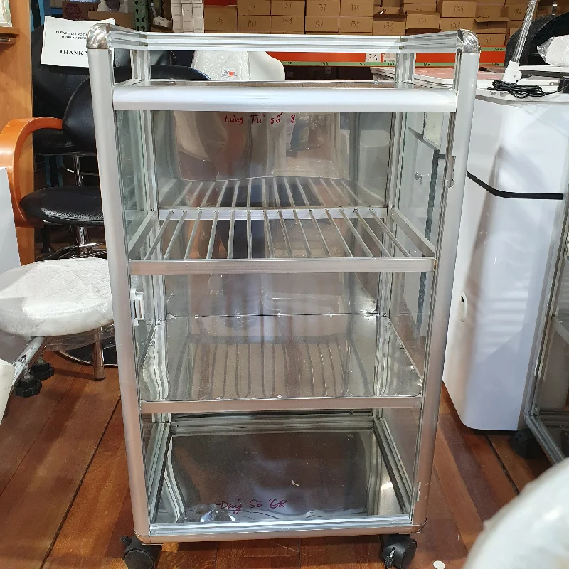 nail repair for nail care innovations-Aluminium cart 4 shelves - small