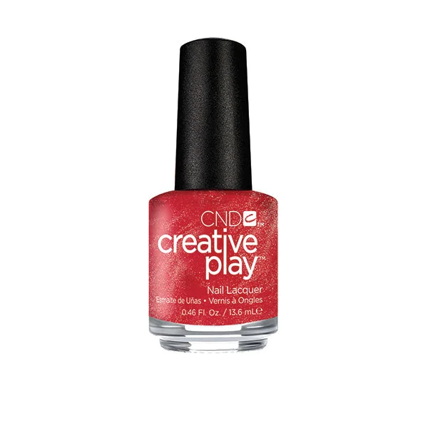 nail repair with upscale nail cream-CND CREATIVE PLAY - Persimmon-Ality 419