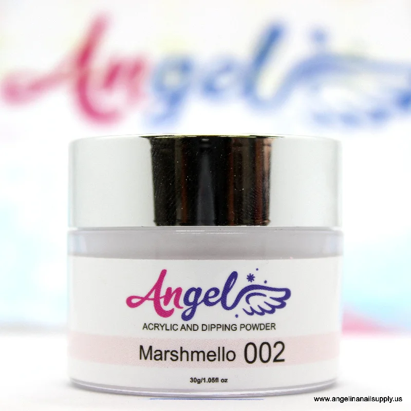 nail polish warm tone-Angel Dip Powder D002 MARSHMELLO