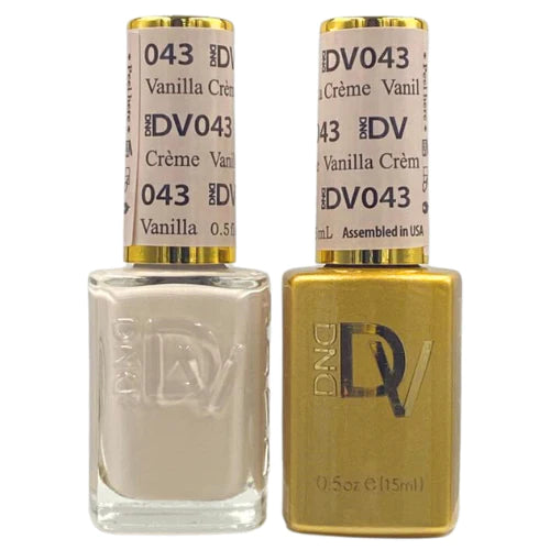 nail polish luminous shimmer-DIVA Duo DV043 Vanilla Crème