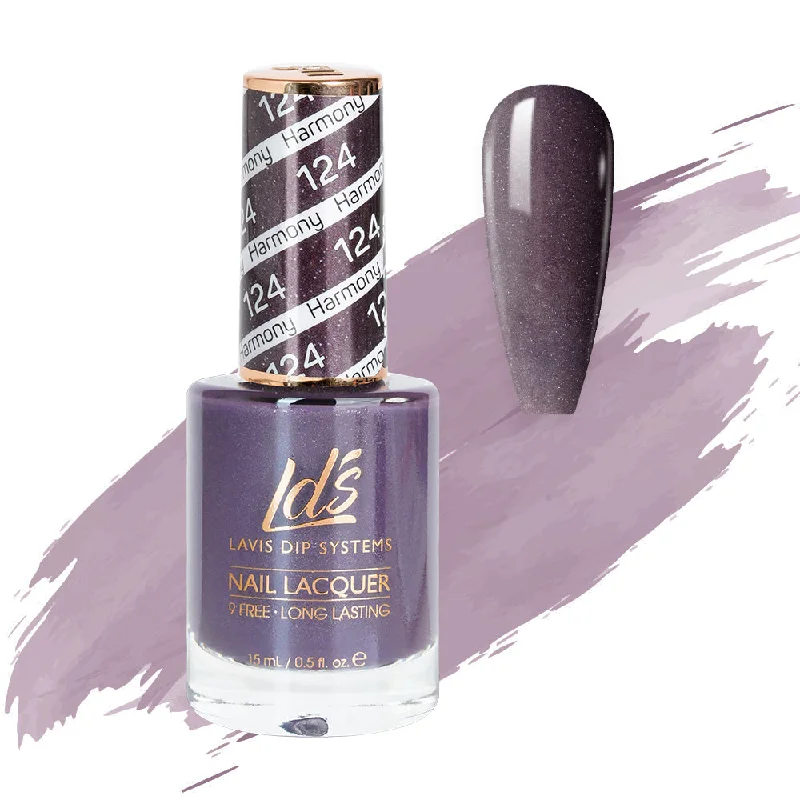 nail polish chic shingle-LDS Nail Lacquer - 124 Harmony