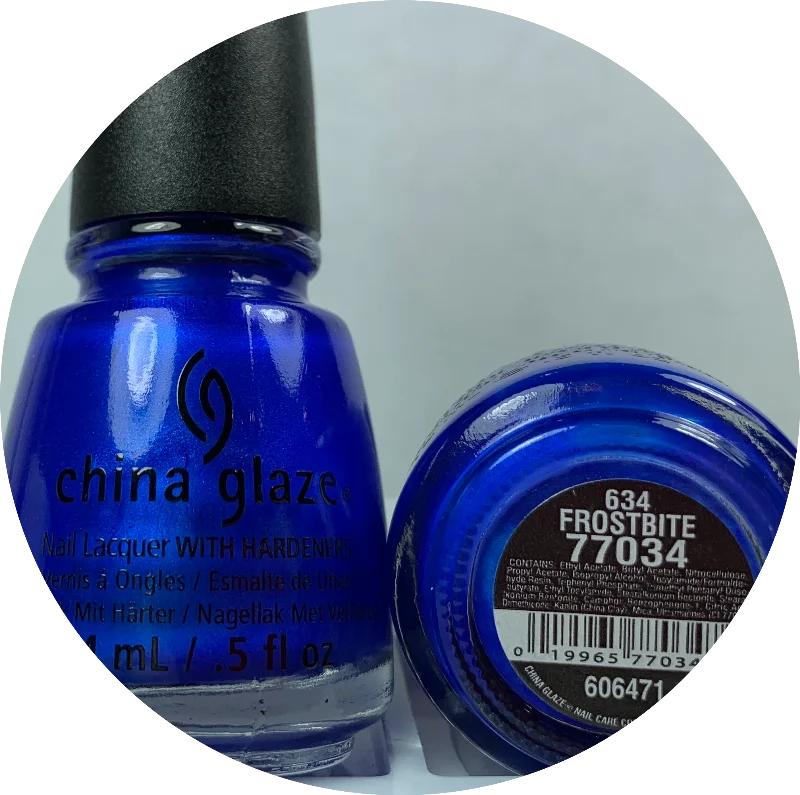 nail repair for nail shine maintenance-China Glaze Polish - FROSTBITE 77034