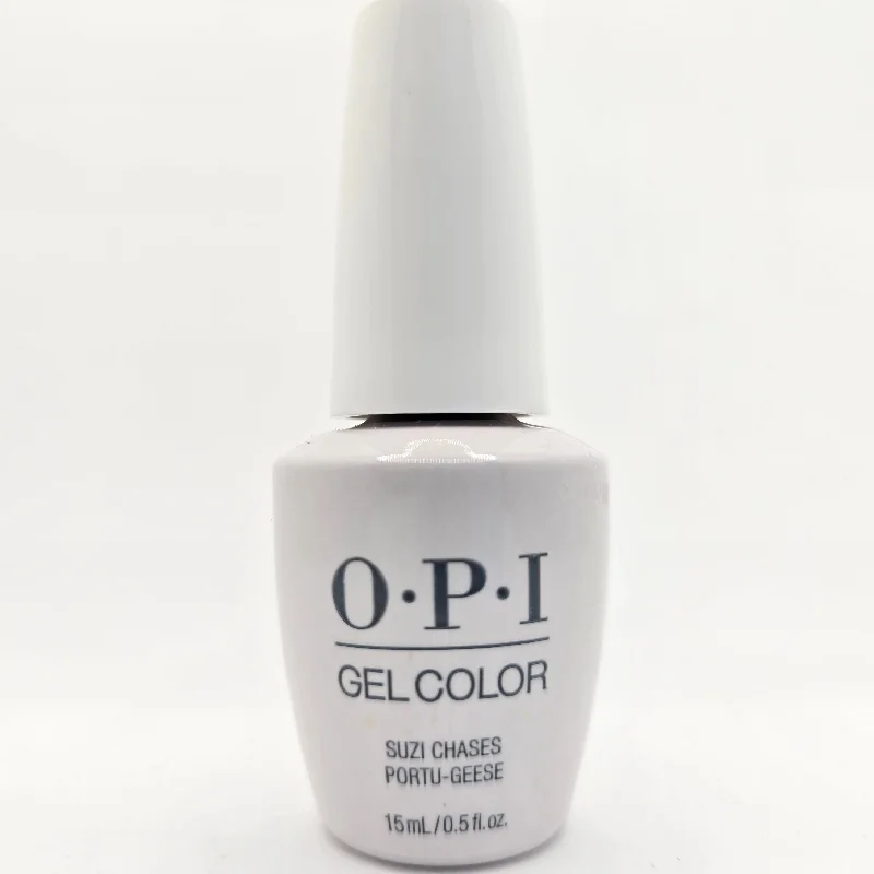 nail repair with value nail polish-OPI GC L26 - Gel Color Suzi Chases Portu-geese