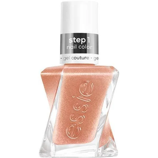 nail polish radiant glow-Essie Couture 0412 Steel The Show