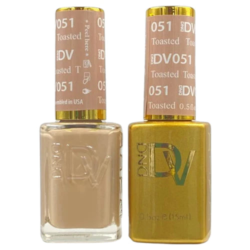 nail polish beaming linen-DIVA Duo DV051 Toasted