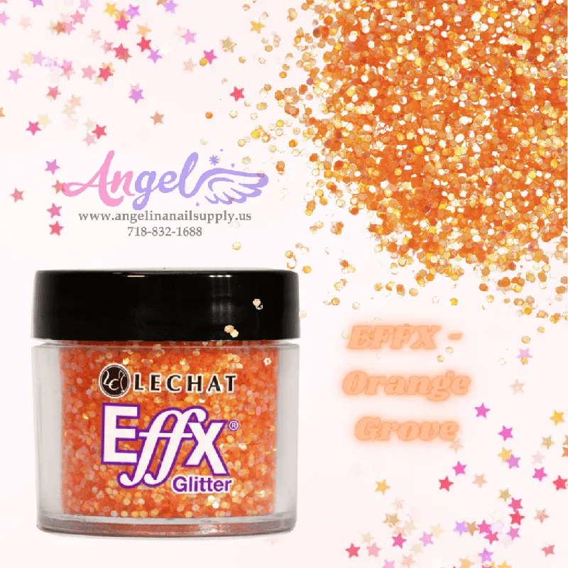 nail polish suave ice-Lechat Glitter EFFX-33 Orange Groove