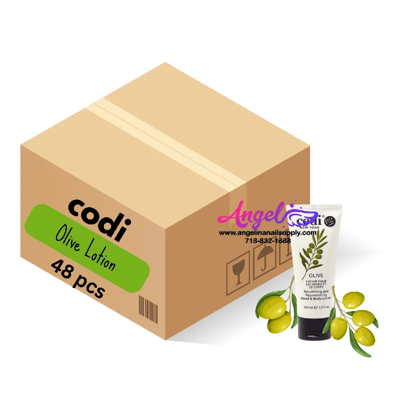 nail polish stylish adventure-Codi Lotion Tube Olive 3.3oz (Box/48 Tubes)