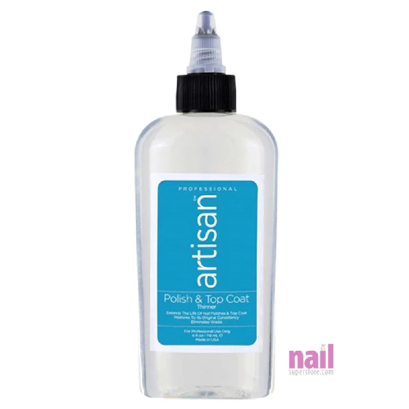 nail polish polished frost-Artisan Nail Polish & Top Coat Thinner | Quickly Thin Out - Restore - 4 oz