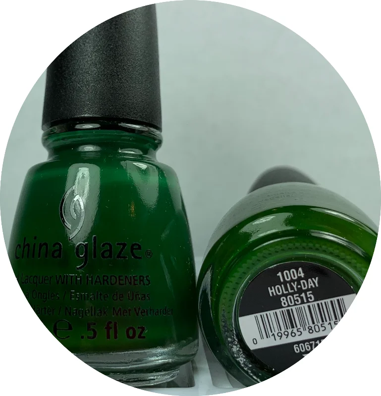 nail repair with luxury nail kit-China Glaze Polish - HOLLY-DAY 80515