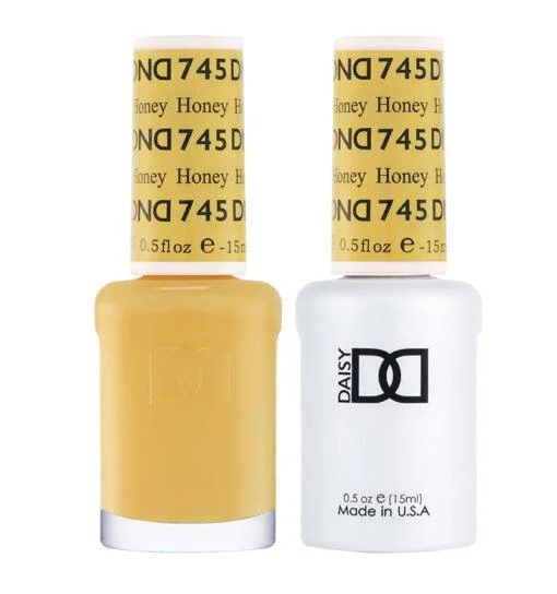 nail polish gleaming outline-Dnd Gel 745 Honey