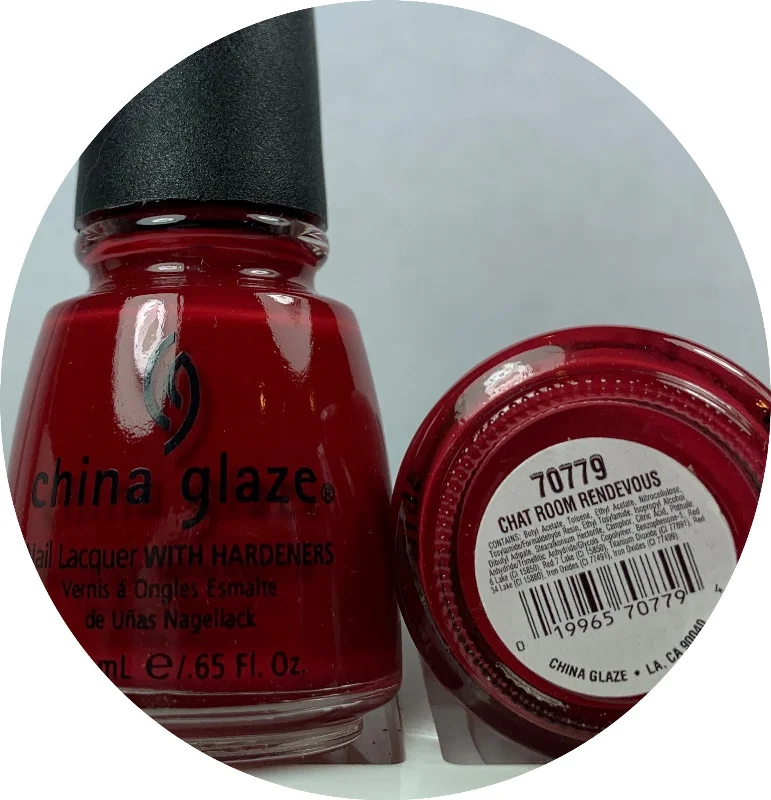 nail repair with portable salon tools-China Glaze Polish - CHATROOM RENDEZVOUS 70779