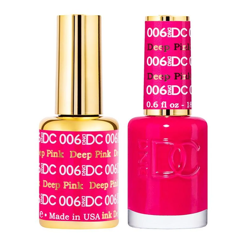 nail polish fiery journal-DC Duo 006 Deep Pink