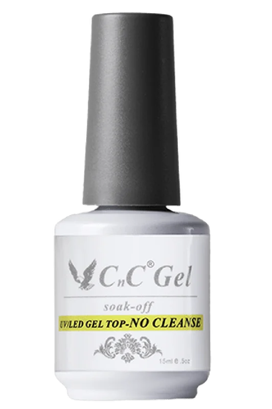 nail polish glowing stump-CNC Top No Cleanse Gel Soak-Off UV/LED