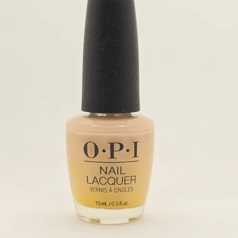 nail repair with yearly nail cream-P61 SAMOAN SAND OPI Nail Polish