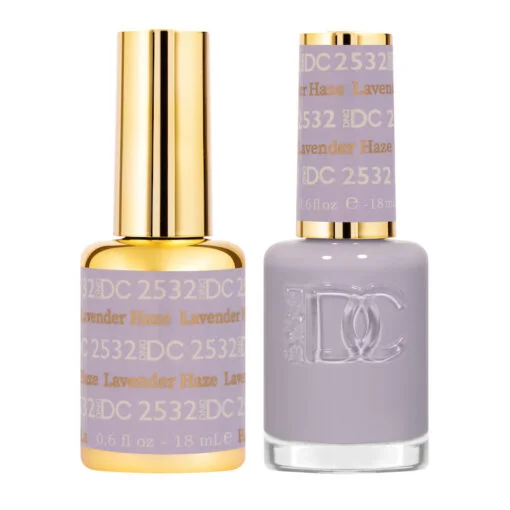 nail repair with lunch-break gel-DND DC DUO FREE SPIRIT - #2532 Lavender Haze