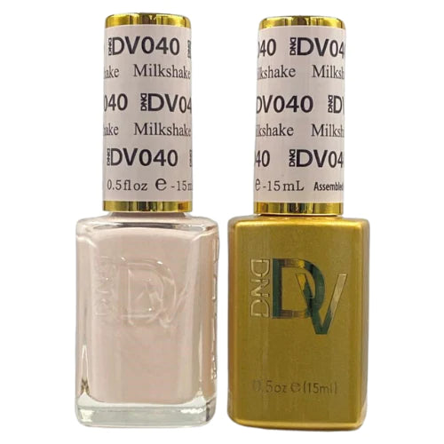 nail polish twinkling chiffon-DIVA Duo DV040 Milkshake