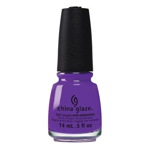 nail polish beaming log-China Glaze - Plur-Ple 0.5 oz - #82601