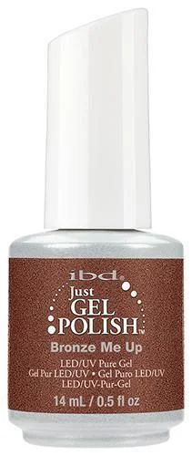 nail polish brilliant stencil-IBD Gel 413 Bronze Me Up