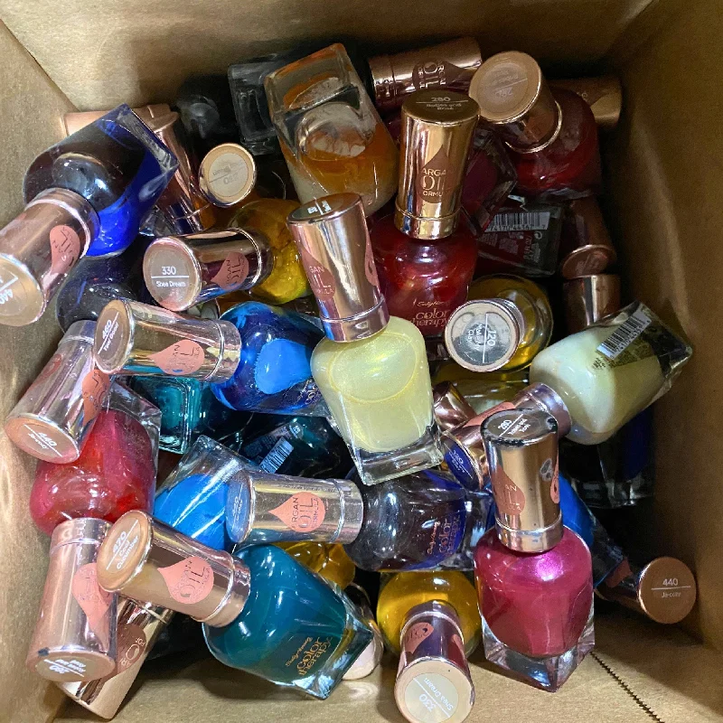 nail polish vibrant arch-Sally Hansen Color Therapy Assorted Nail Color 0.5OZ (50 Pcs Lot)