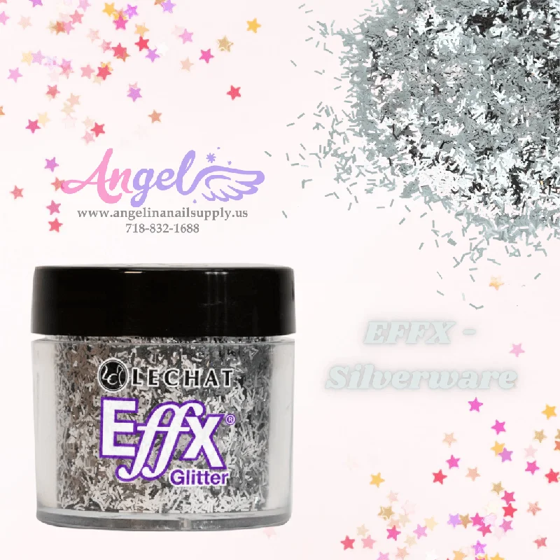 nail polish brilliant echo-Lechat Glitter EFFX-50 Silverware