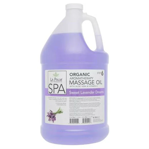 nail repair with preservative-free polish-LAPALM MASSAGE OIL (LAVENDER) 1 GALLON