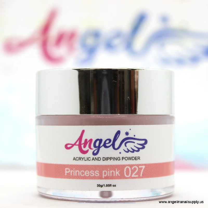 nail polish glowing fog-Angel Dip Powder D027 PRINCESS PINK