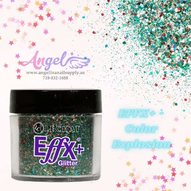 nail polish glowing compass-Lechat Glitter EFFX+-36 Color Explosion