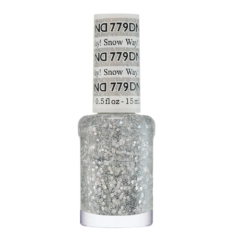 nail polish flashing fruit-DND Nail Lacquer - 779 Snow Way!